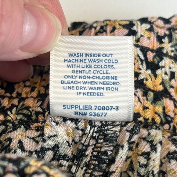 Arizona Jean Co Shorts Medium Ditsy Flower Bloomcore Flowy Boho Fairycore Shorts - Picture 11 of 11